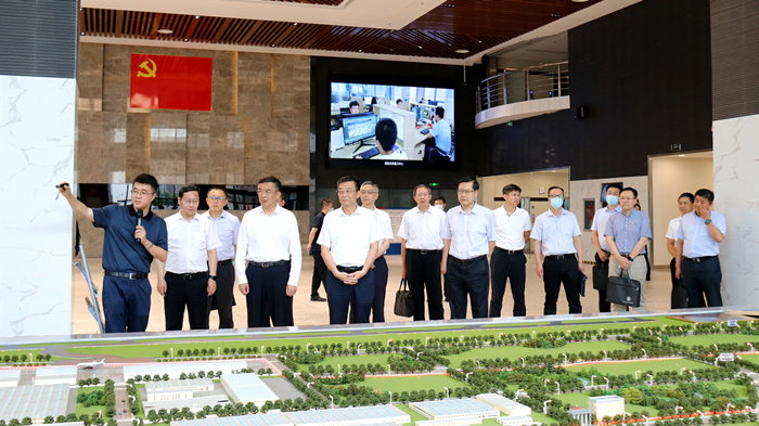 省委常委、副省長王健來集團調(diào)研沈陽航空動力產(chǎn)業(yè)園項目